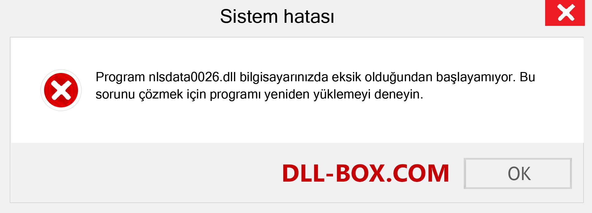 nlsdata0026.dll dosyası eksik mi? Windows 7, 8, 10 için İndirin - Windows'ta nlsdata0026 dll Eksik Hatasını Düzeltin, fotoğraflar, resimler